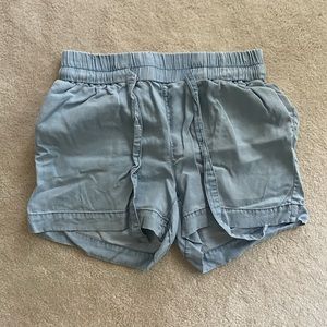 Thyme Maternity Jean Relaxed Shorts